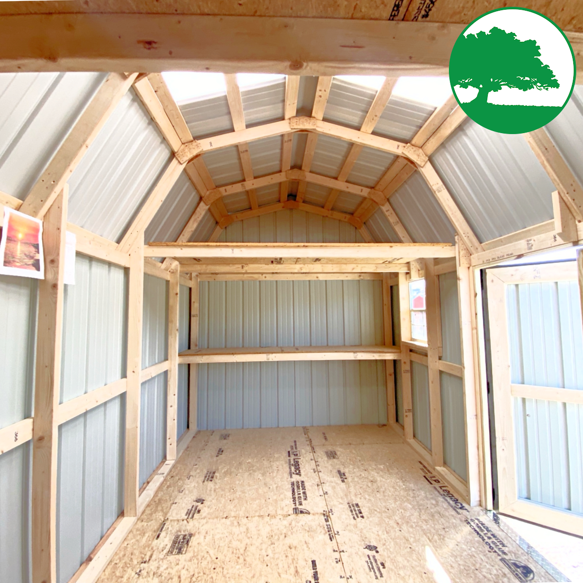 9' x 18' Metal "Side Lofted Barn"
