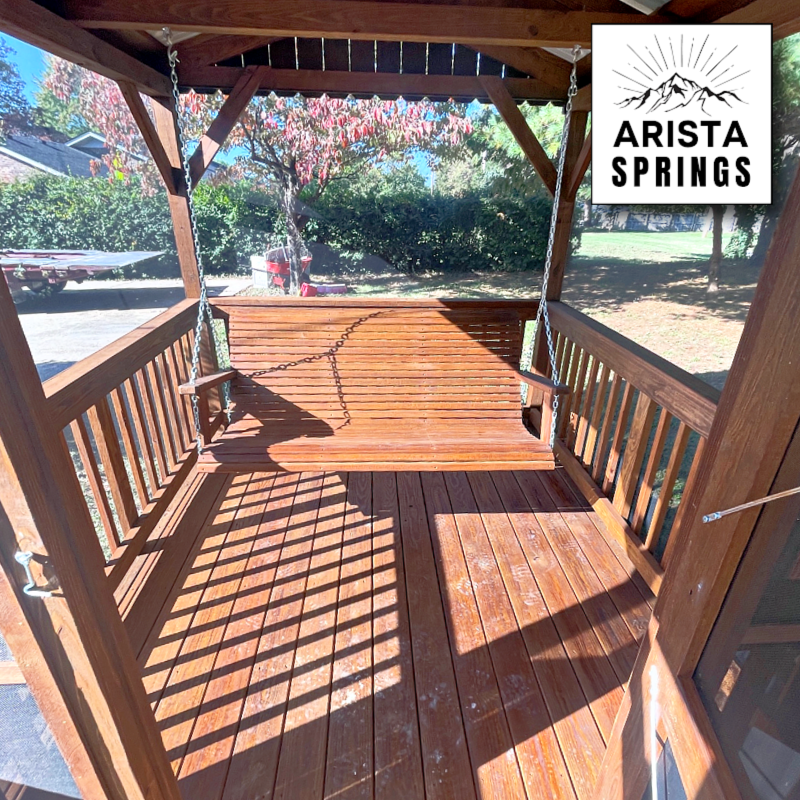 8' x 12' Fernwood Oasis w/ Screen Pavilion