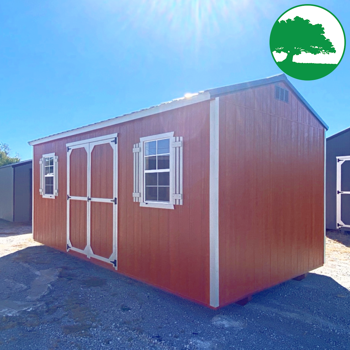 *SOLD*10' x 20' Painted Side Utility