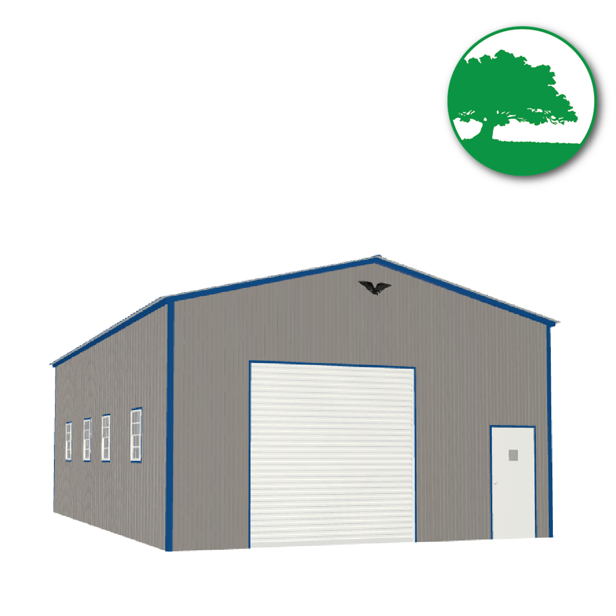 24'W x 40'L x 13'H  Metal Workshop