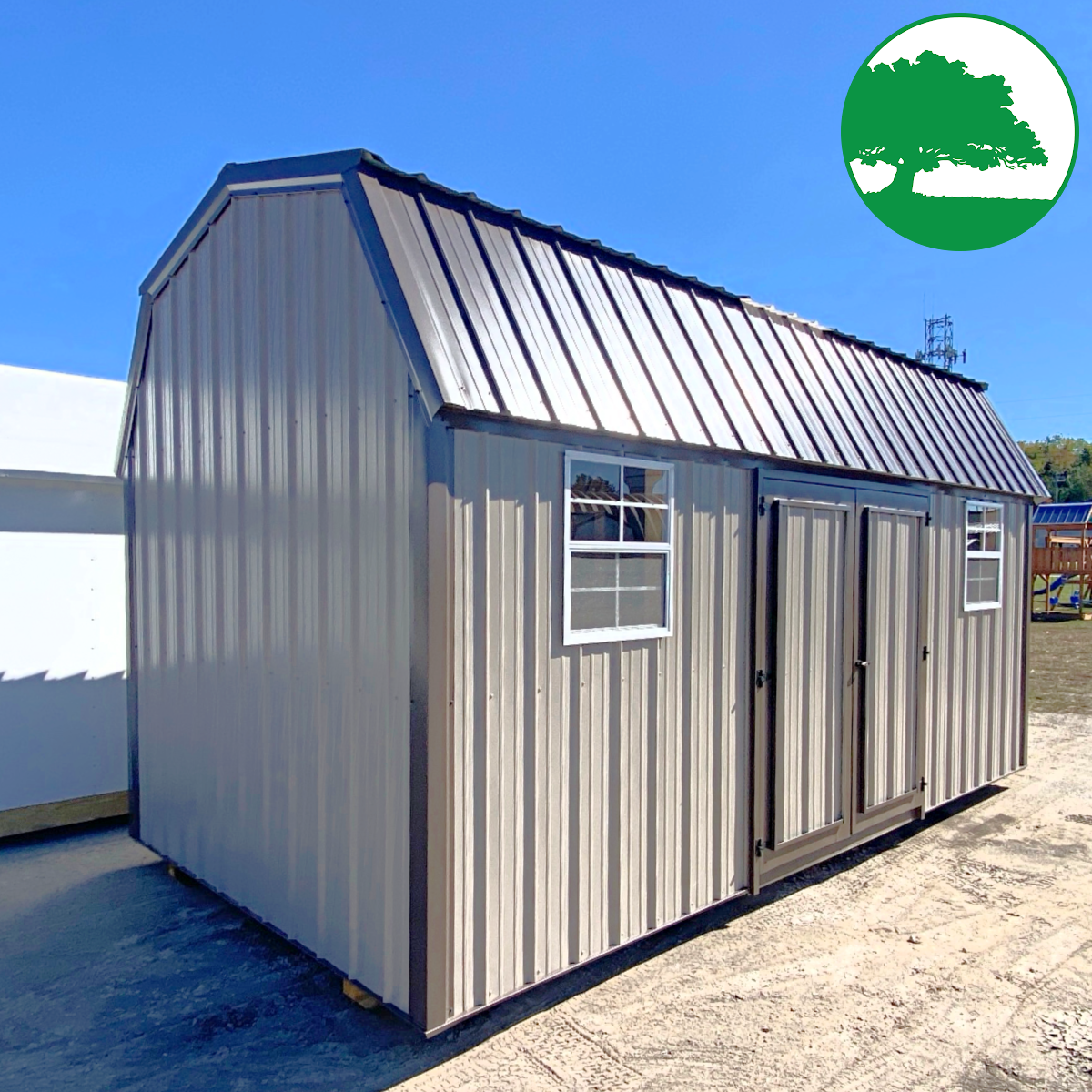 9' x 18' Metal "Side Lofted Barn"