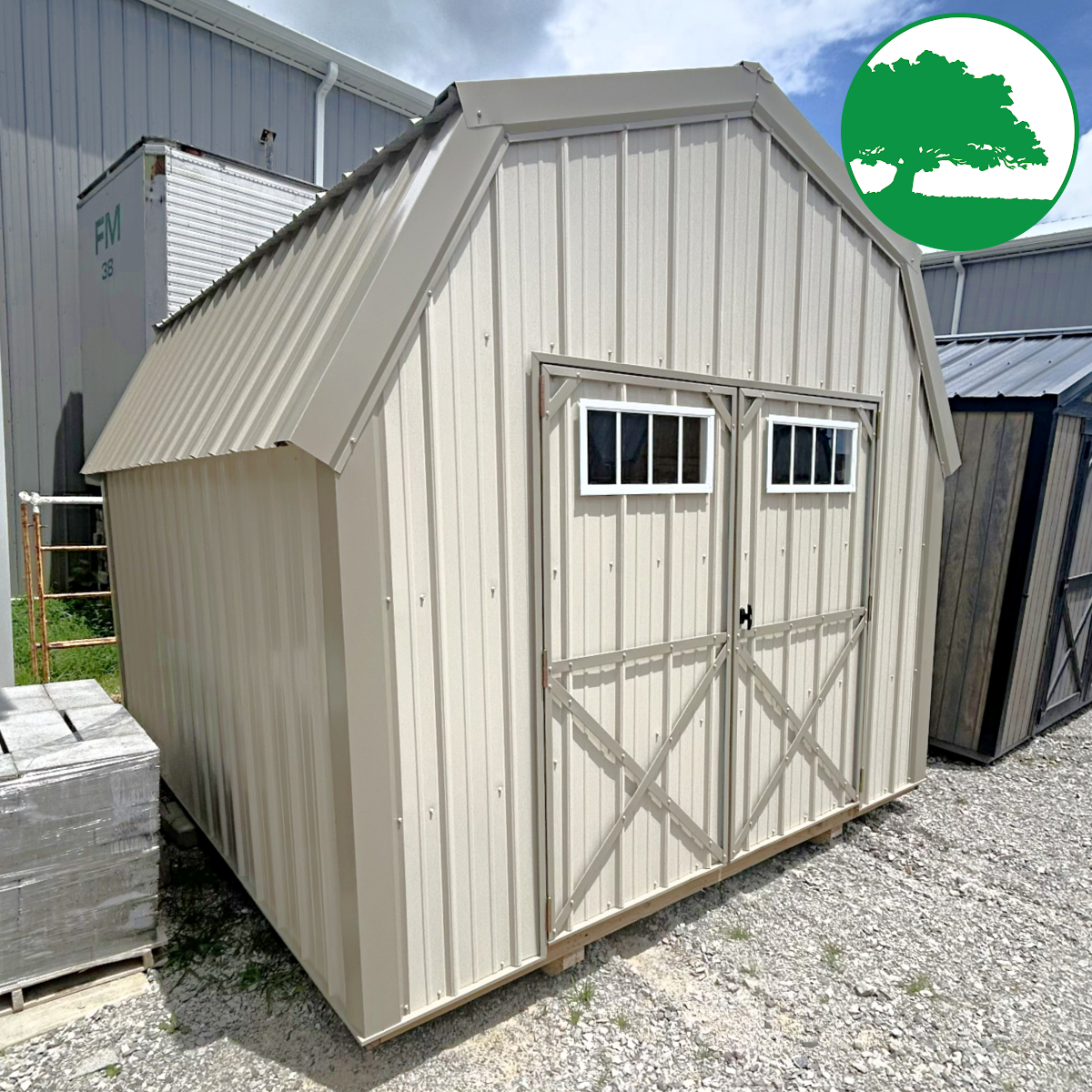 10′ x 12′ Metal “Mid Loft Barn”