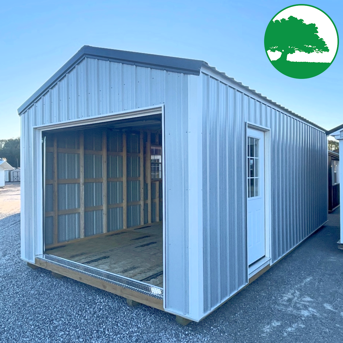 *SOLD*12' x 24' Metal Garage / Workshop