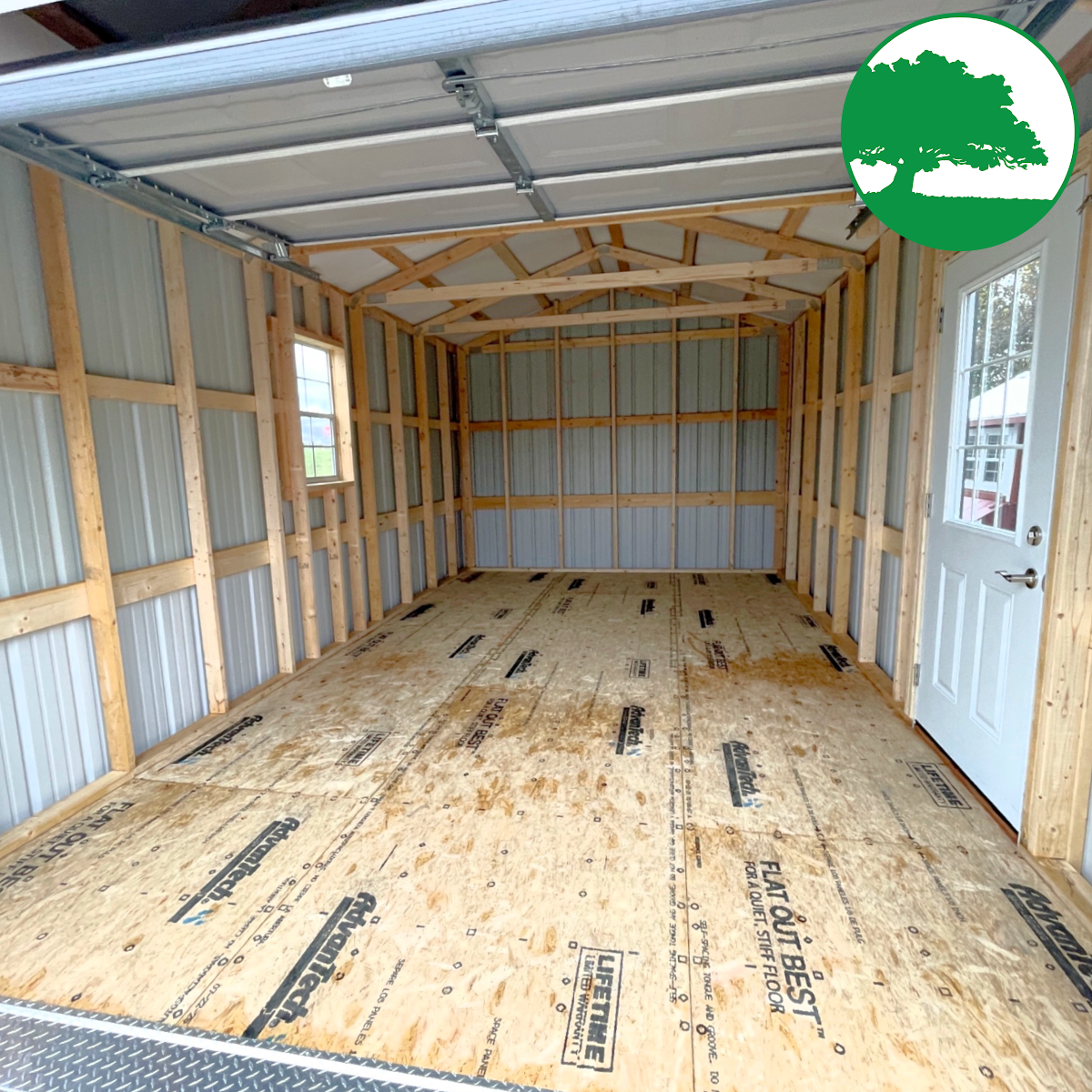 *SOLD*12' x 20' Metal "Garage"