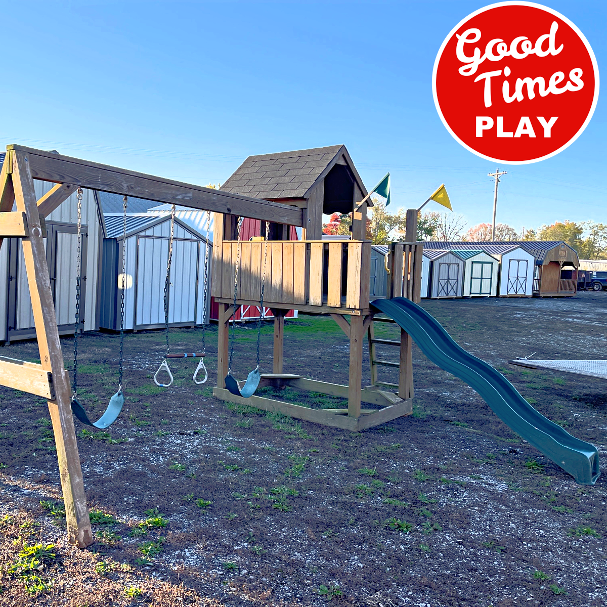 *SOLD*PRE-OWNED "Strawberry" 4ft Deck Height