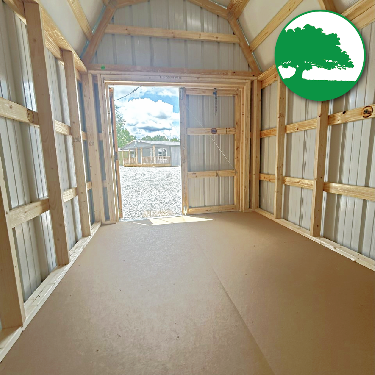 8' x 12' Metal "Lofted Barn"