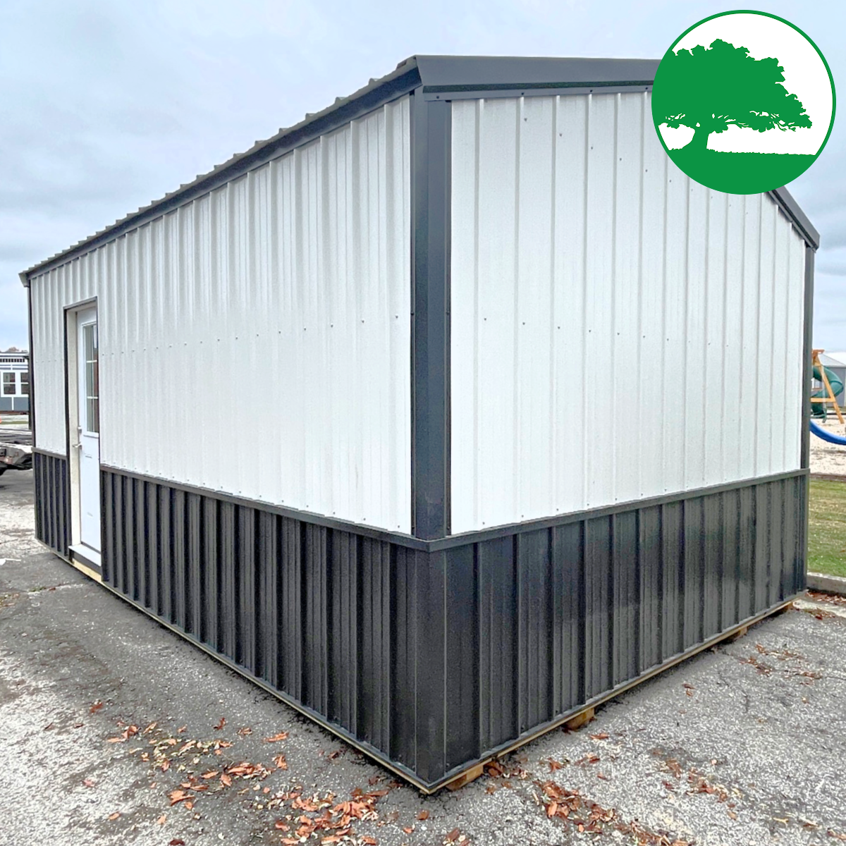 *SOLD*12' x 20' Metal "Garage"
