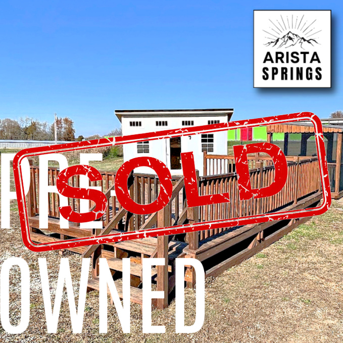 *SOLD*PRE-OWNED 12' x 20' Alpine Portable Deck