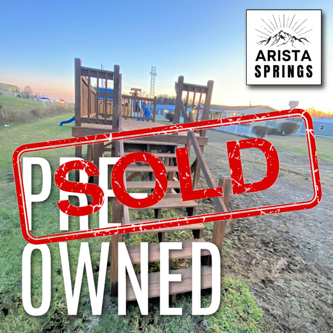 *SOLD*PRE-OWNED 8' x 16' Alpine Portable Deck