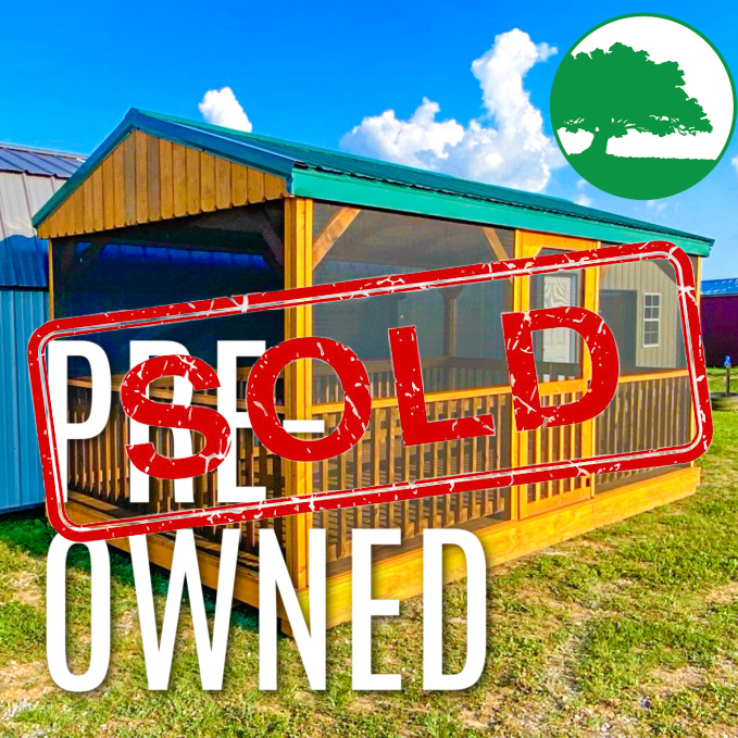 *SOLD*PRE-OWNED 10' x 16' Outdoor Oasis w/ Screen Pavilion