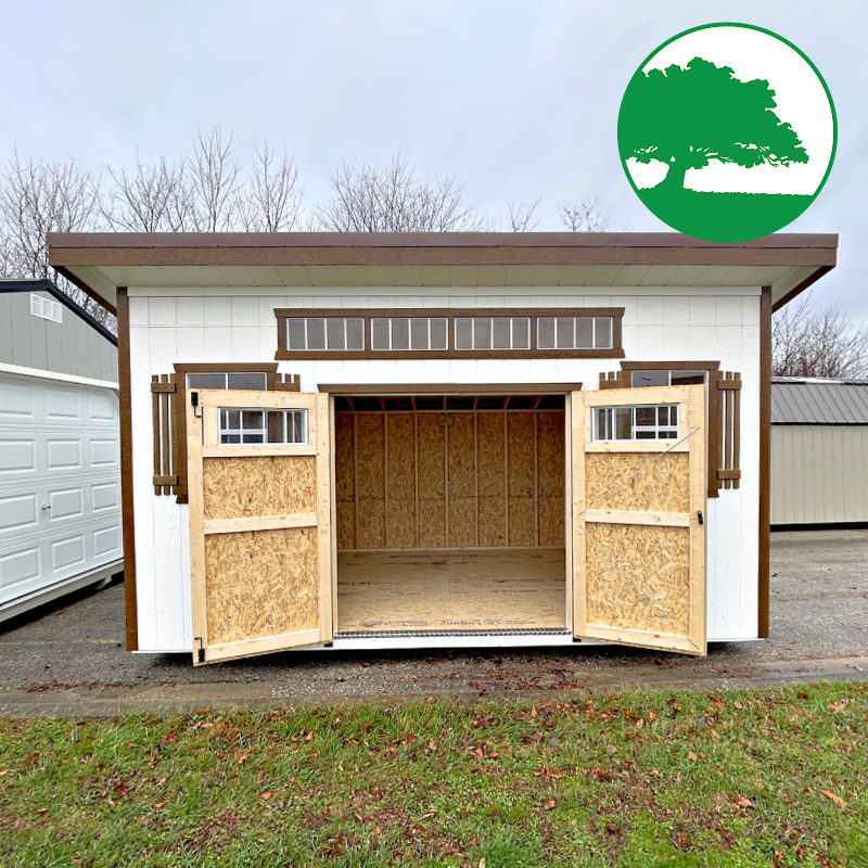 *SOLD*10' x 16' Painted "Studio Shed"