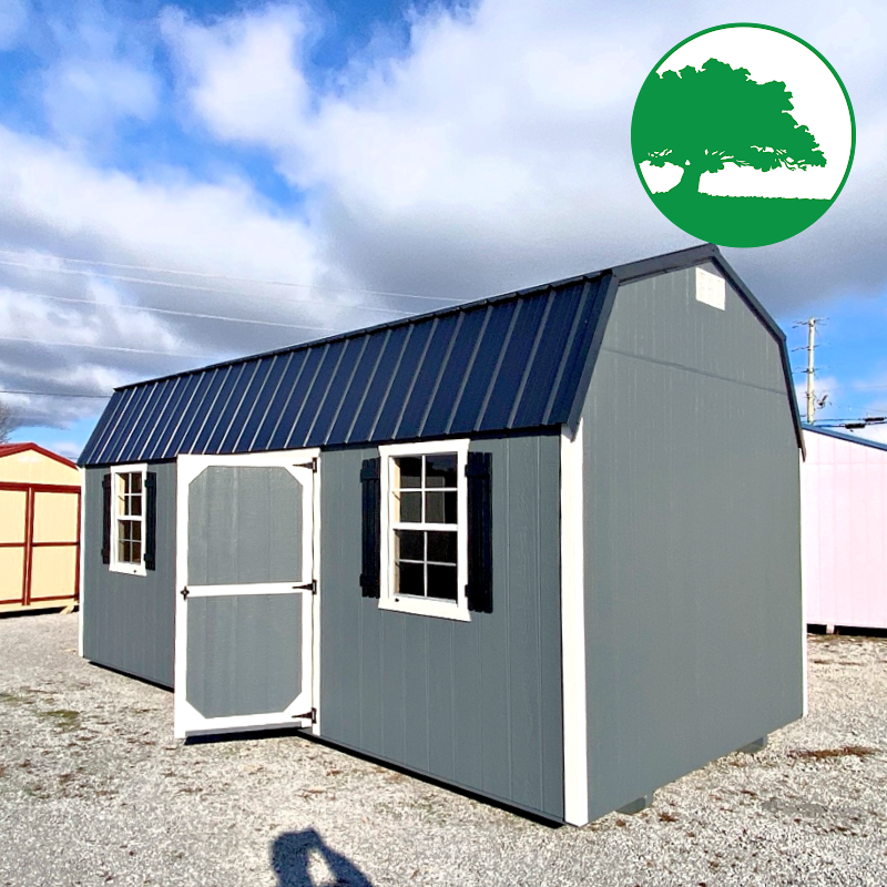 *SOLD* 10' x 20' Painted "Side Loft Barn"