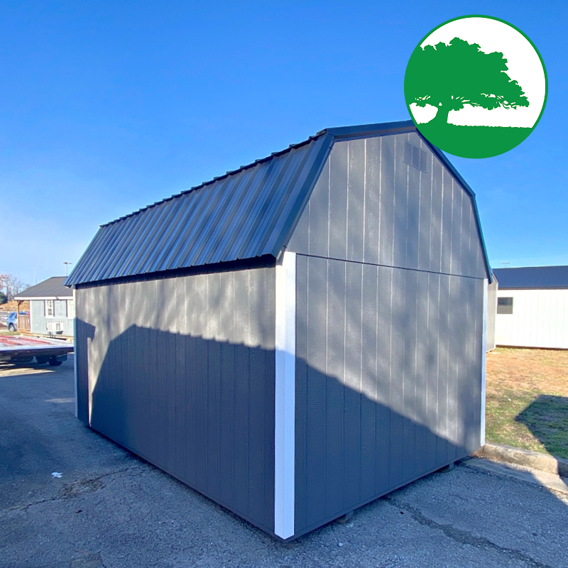 *SOLD*10' x 16' Painted "Side Loft Barn"
