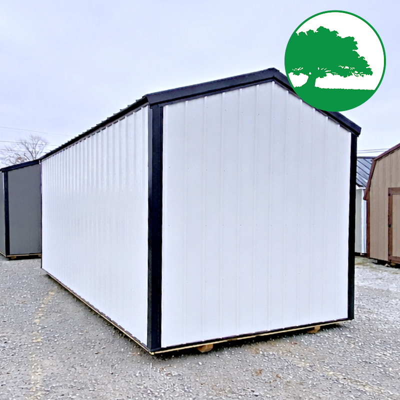 10' x 20' Metal "Side Utility w/ Roll-Up" *AG*