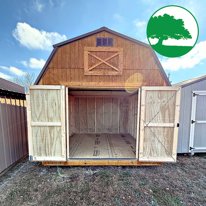 *SOLD* 10' x 12' Treated "Lofted Barn"