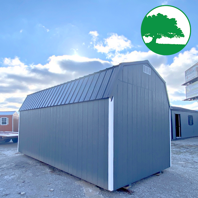 *SOLD* 10' x 20' Painted "Side Loft Barn"