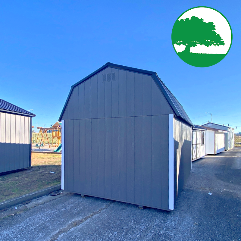 *SOLD*10' x 16' Painted "Side Loft Barn"