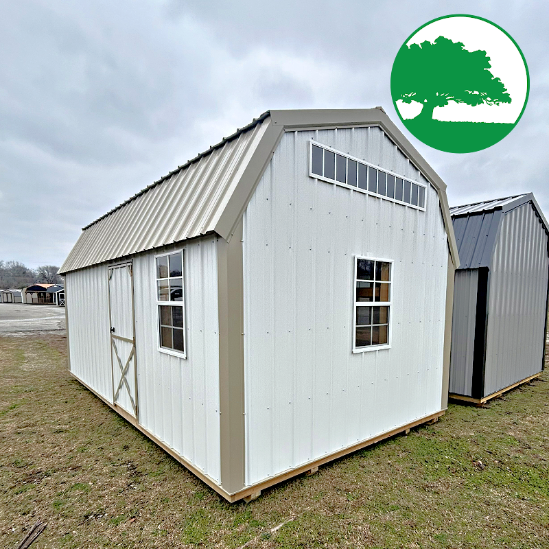 12' x 20' Metal "Lofted Barn / Workshop"
