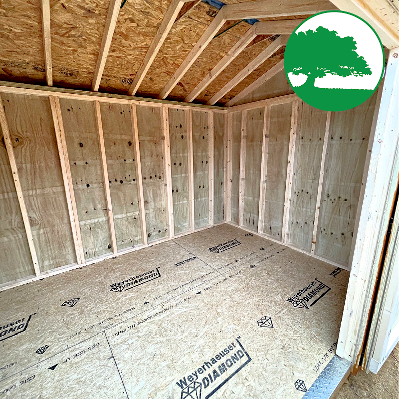 *SOLD*8' x 12' Treated "Side Utility"