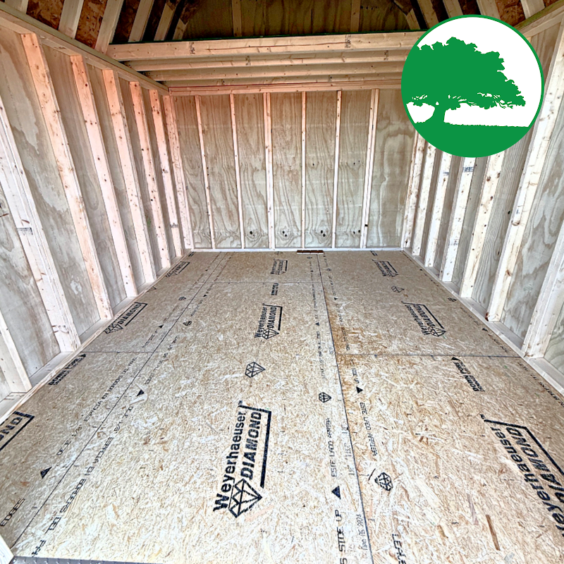 *SOLD* 10' x 12' Treated "Lofted Barn"