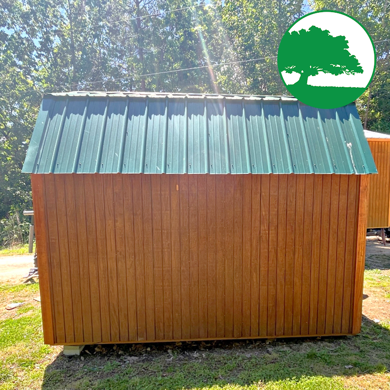 PRE-OWNED 8' x 12' Treated "Lofted Barn"