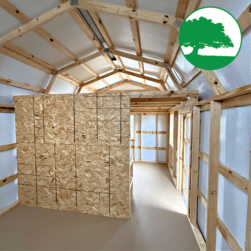 12' x 20' Metal "Lofted Barn / Workshop"