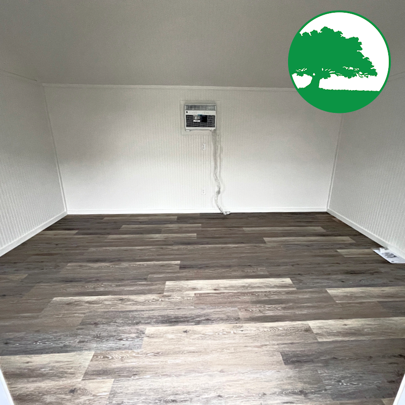 12' x 16' Finished "Lancaster / Side Utility" w/ Electric