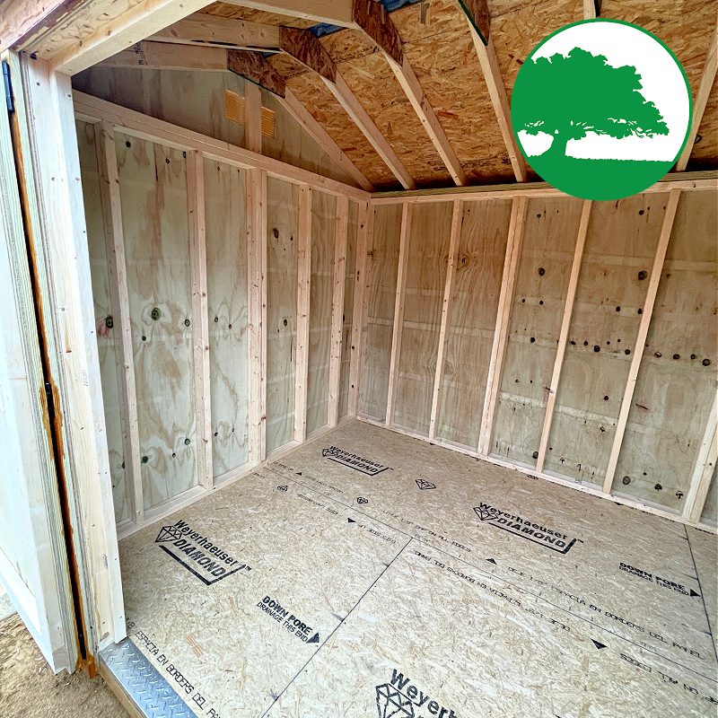 *SOLD*8' x 12' Treated "Side Utility"