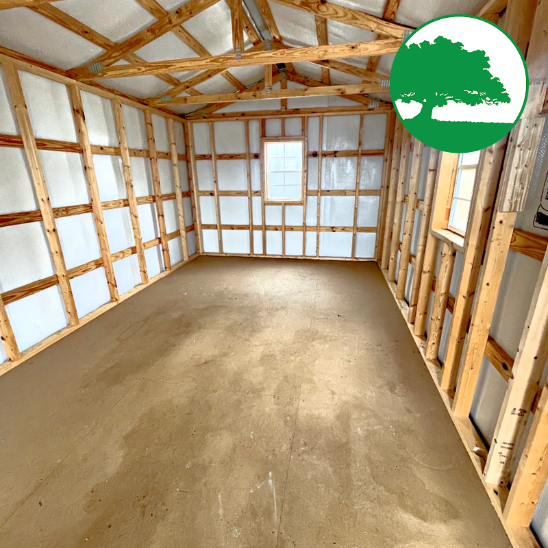 PRE-OWNED 12' x 24' Metal "Cottage"