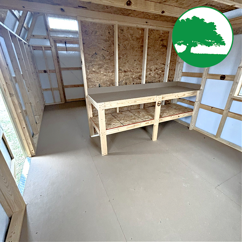 12' x 20' Metal "Lofted Barn / Workshop"