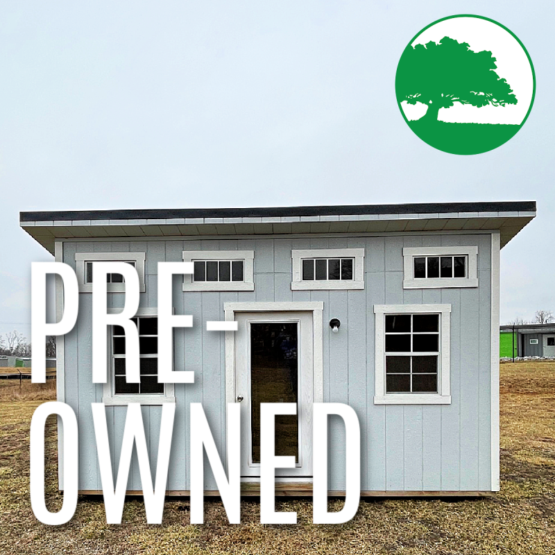 PRE-OWNED 10′ x 16′ Painted “Studio Shed”