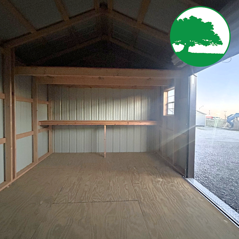 12’ x 18’ Metal “Side Utility / Workshop”