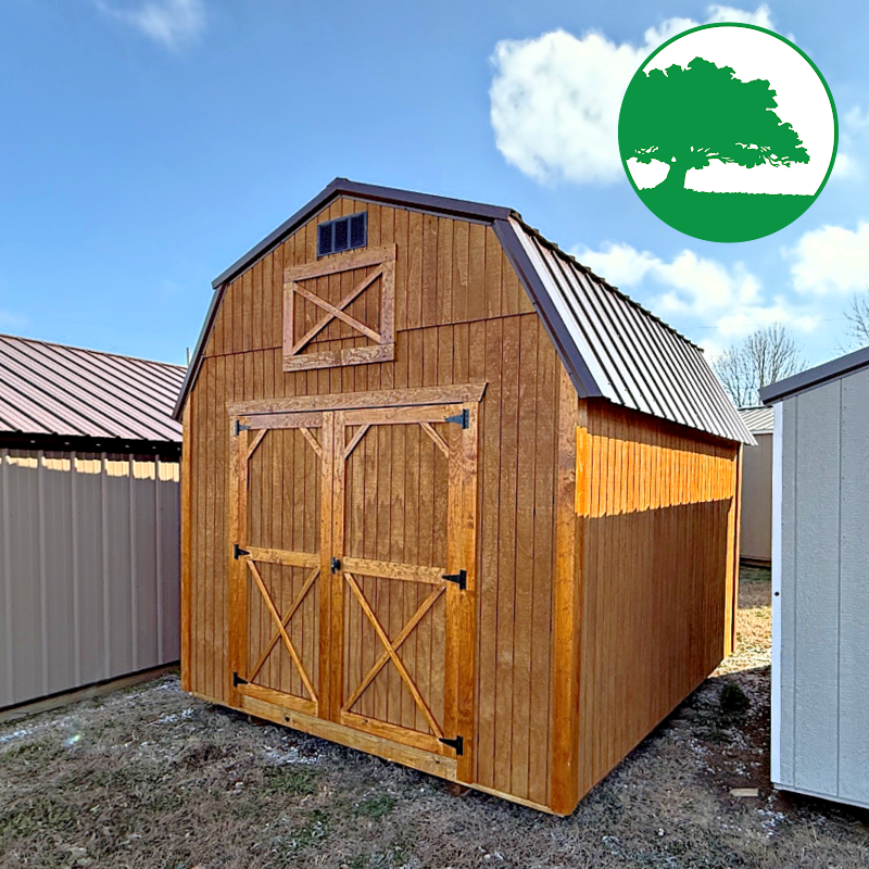 *SOLD* 10' x 12' Treated "Lofted Barn"