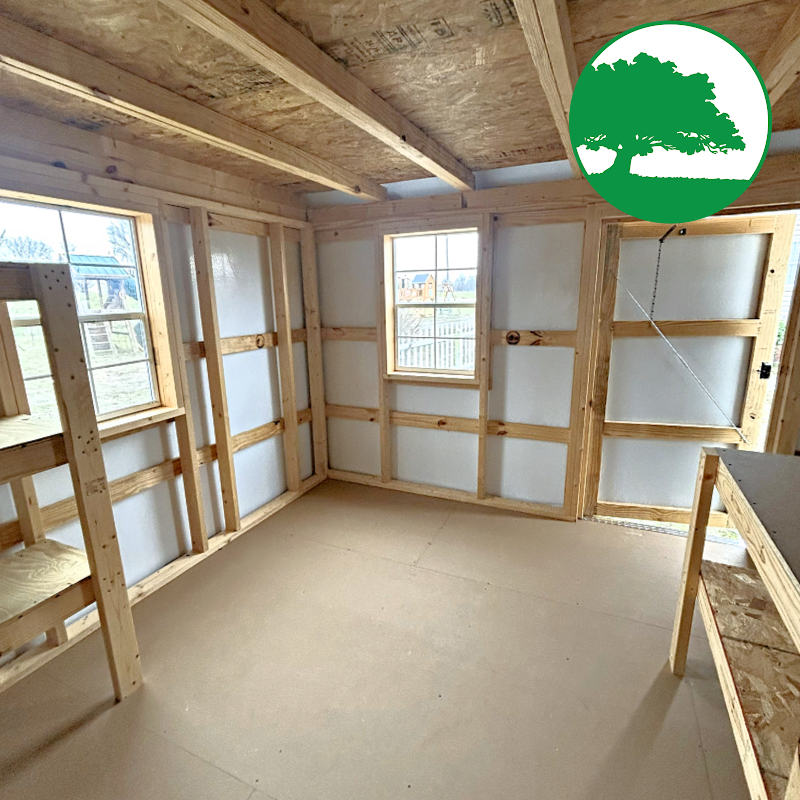 12' x 20' Metal "Lofted Barn / Workshop"