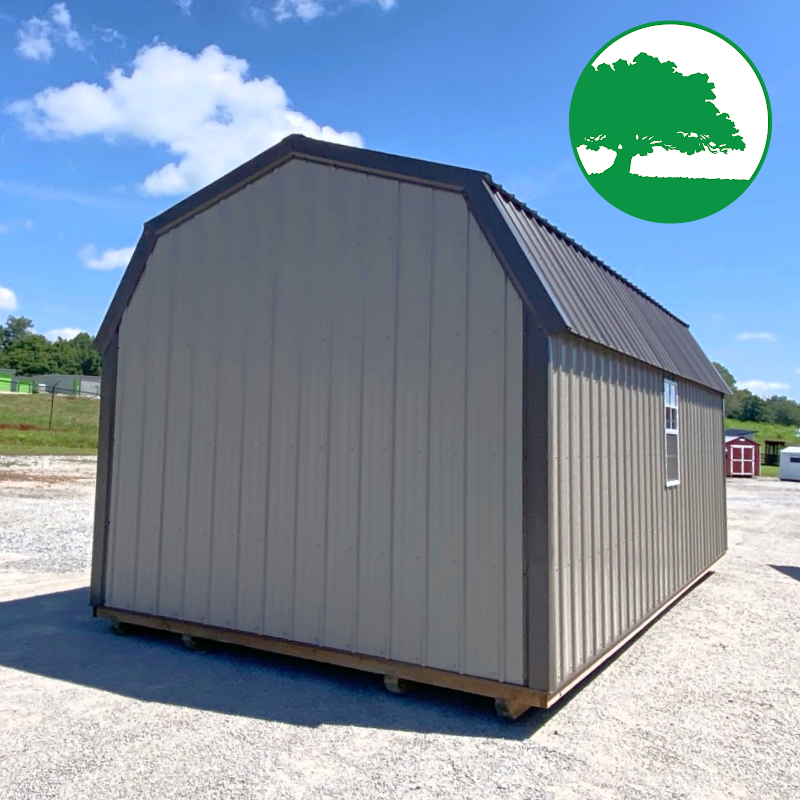 *SOLD*PRE-OWNED 12' x 24' Metal "Lofted Cottage"