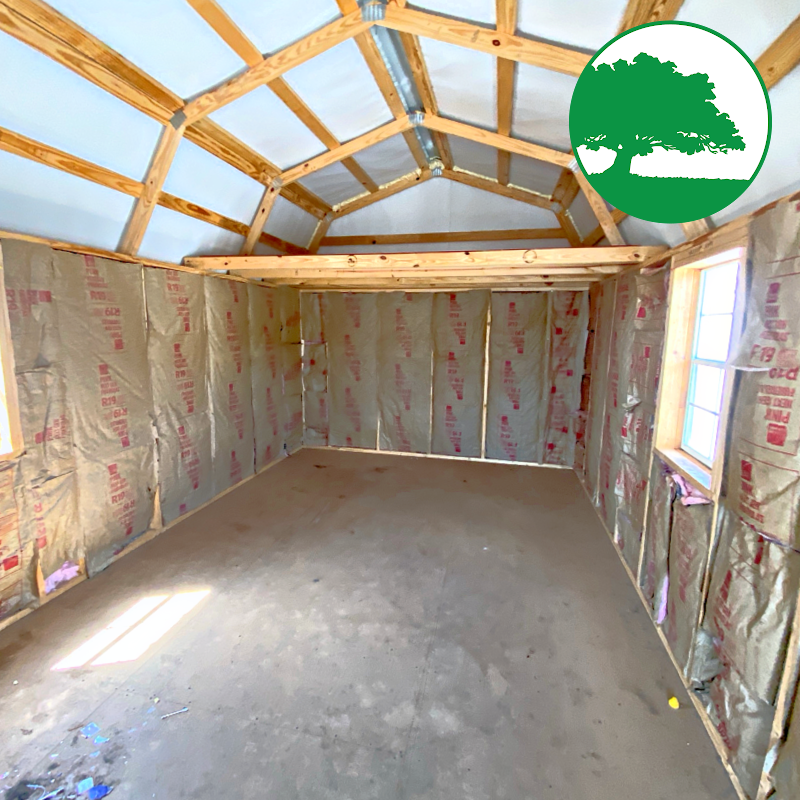 *SOLD*PRE-OWNED 12' x 24' Metal "Lofted Cottage"