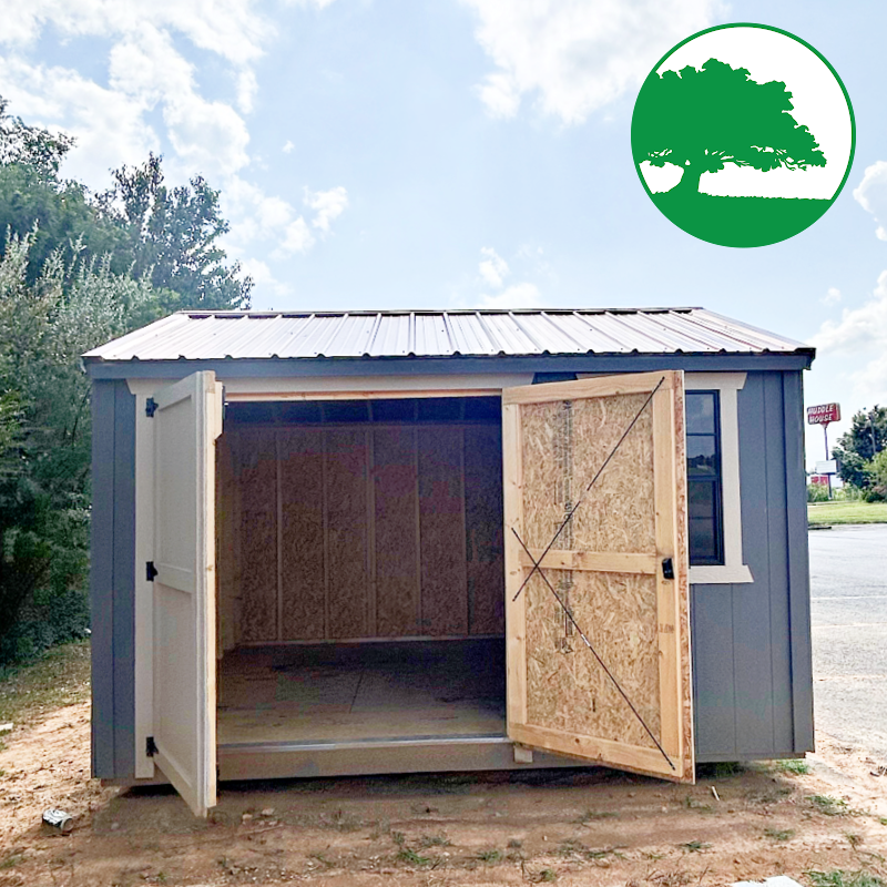 PRE-OWNED 10' x 12' Painted "Side Utility"
