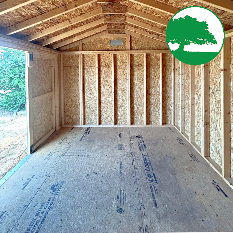 PRE-OWNED 10' x 12' Painted "Side Utility"