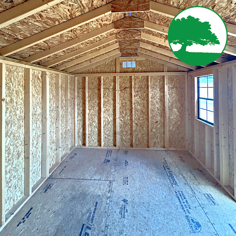 PRE-OWNED 10' x 12' Painted "Side Utility"