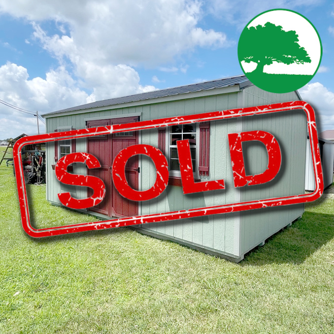 *SOLD*12' x 20' Painted Side Utility