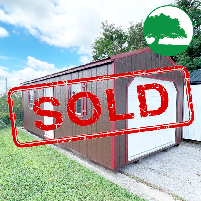 *SOLD*12' x 24' Painted "Garage"