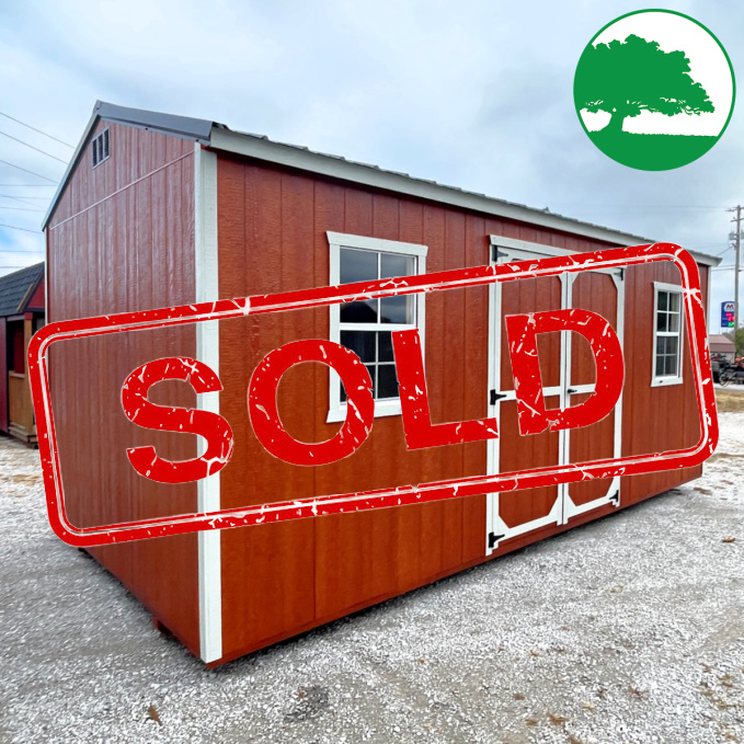 *SOLD*10' x 20' Painted Side Utility