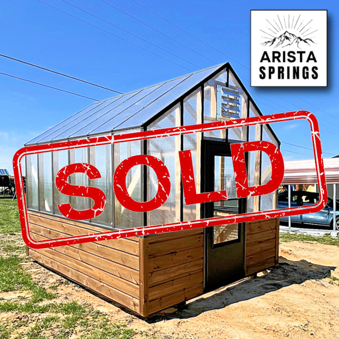 *SOLD*10' x 12' Veggie Villa Greenhouse