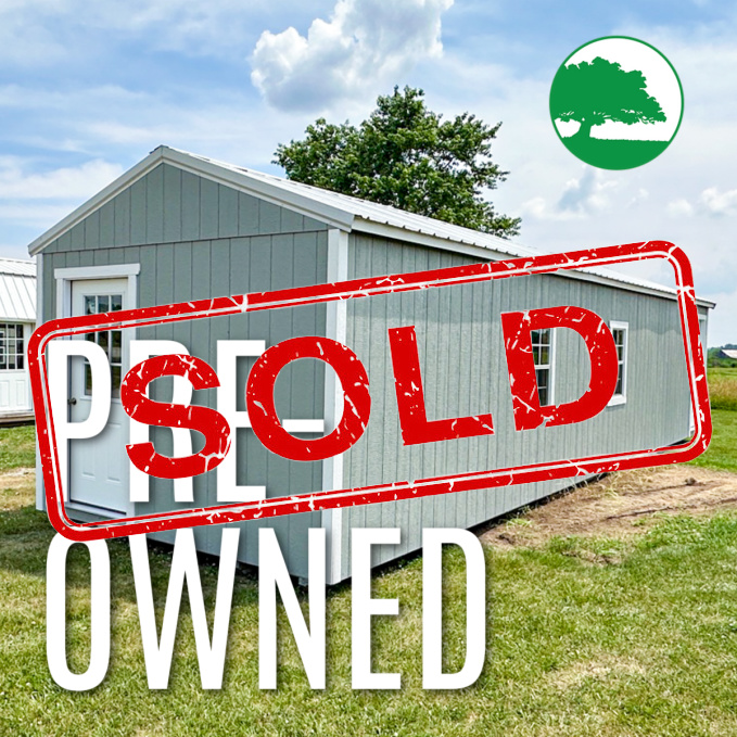*SOLD*PRE-OWNED 12' x 40' Painted Utility / Cabin