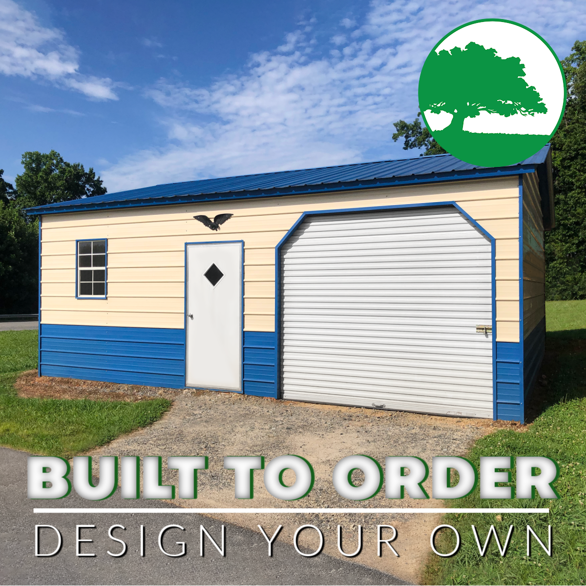 20’W x 25’L Garage