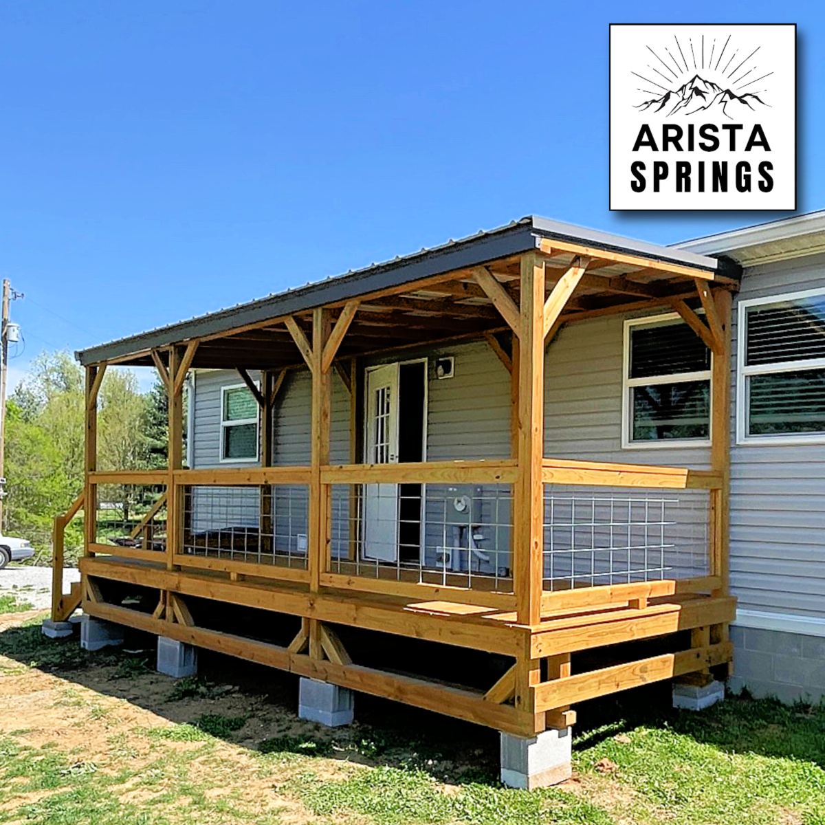 8' x 20' Sunrise Full Porch
