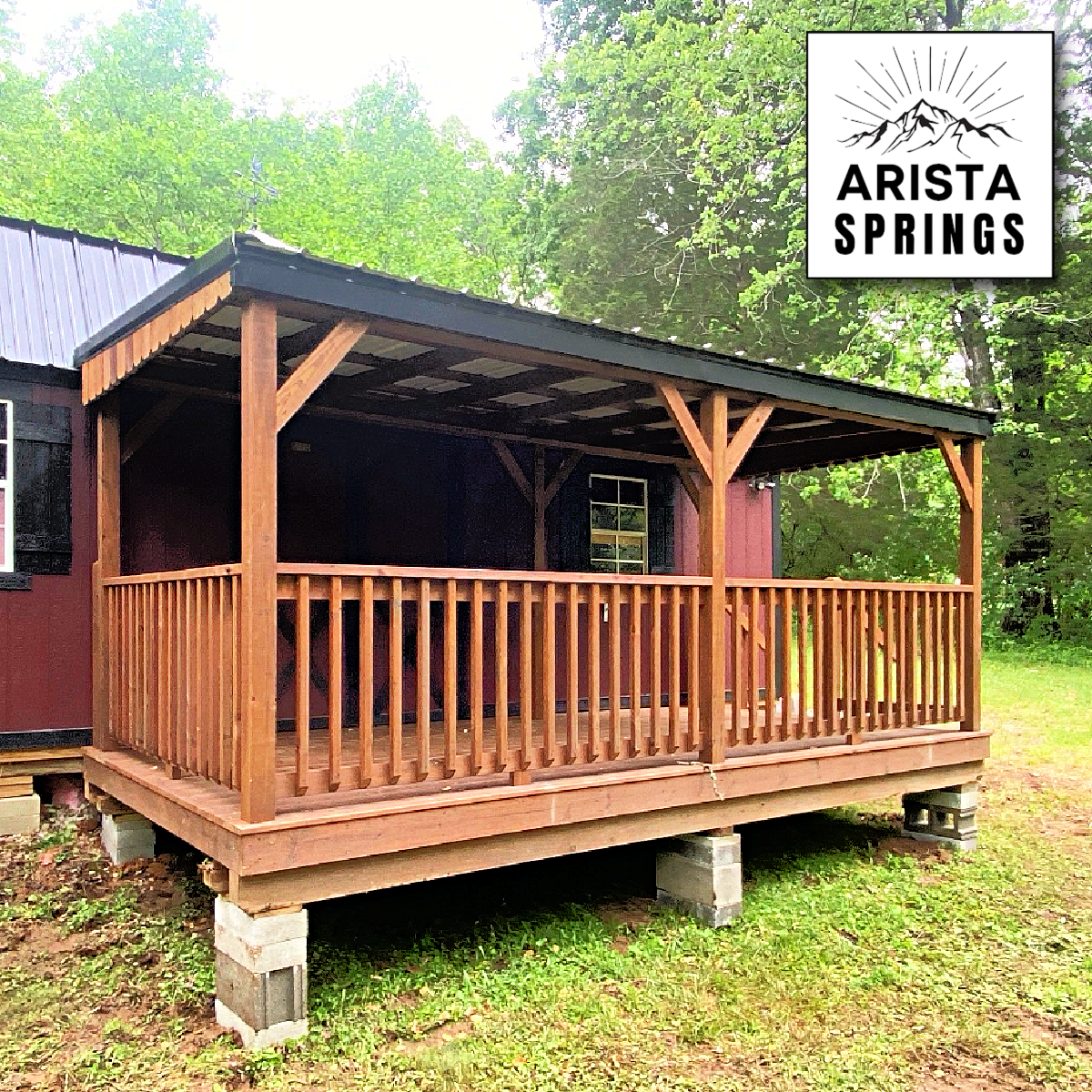 8' x 16' Sunrise Full Porch