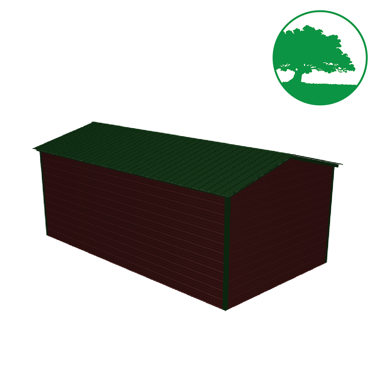 14'W x 25'L Garage