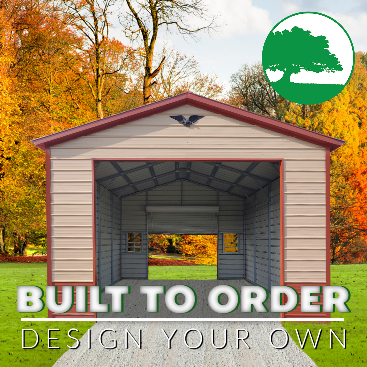 18’W x 25’L Garage