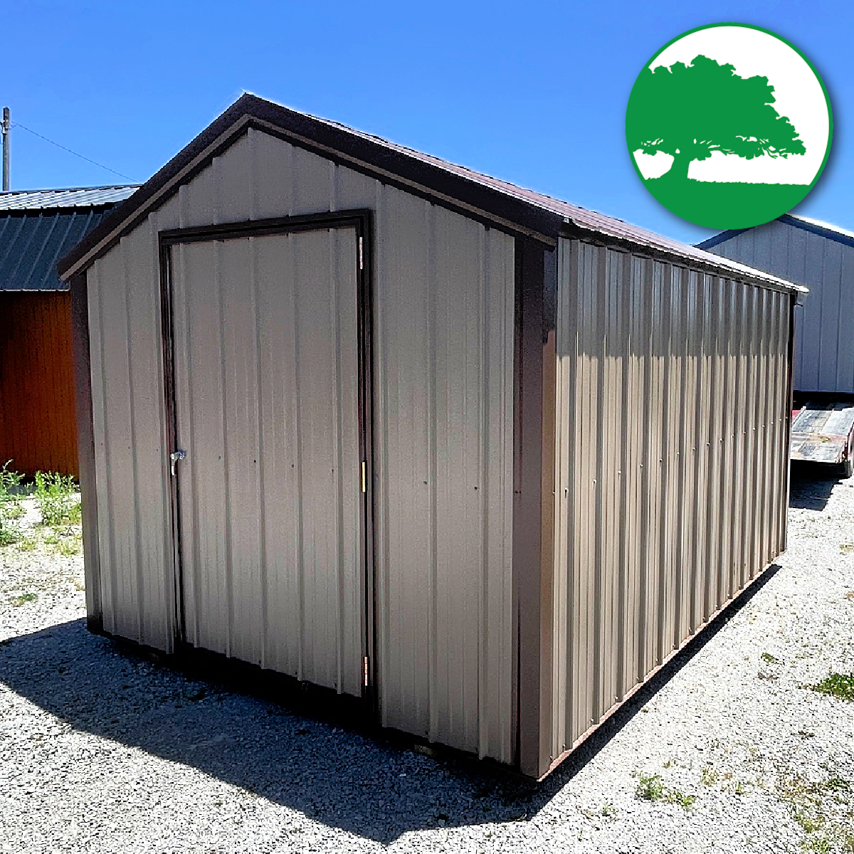*SOLD*CLOSEOUT* 9’ x 12’ Metal “Economy / Utility”